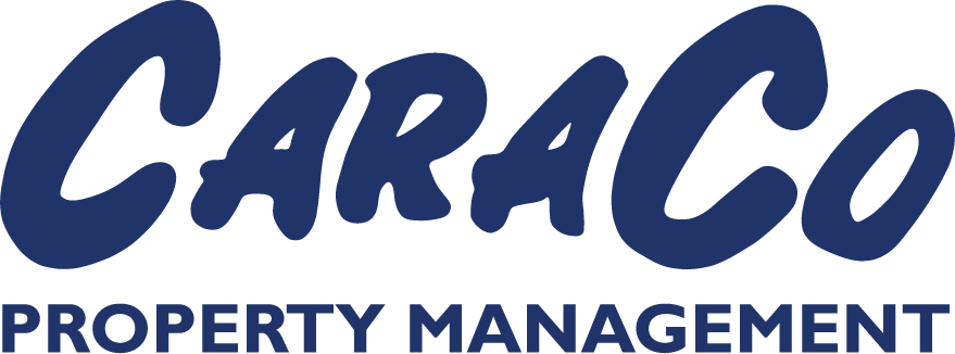 the logo in blue on a green background